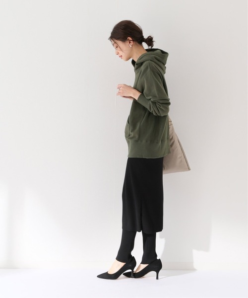 FRAMeWORK（フレームワーク）の「裏毛フーデッドパーカー◇（パーカー