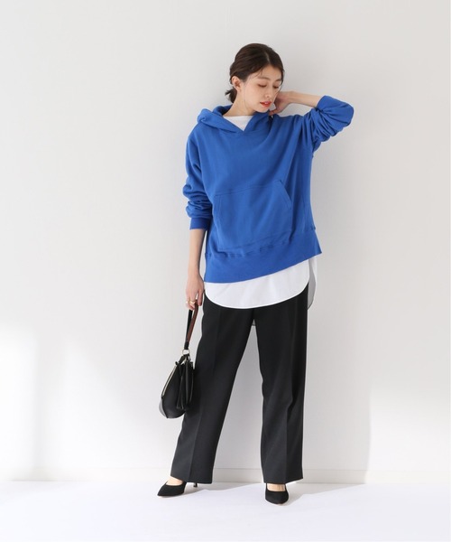 FRAMeWORK（フレームワーク）の「裏毛フーデッドパーカー◇（パーカー