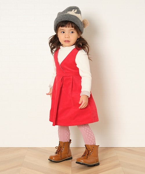 Love&Peace&Money（ラブアンドピースアンドマネー）の「ウサギ帽子（ニットキャップ/ビーニー・キッズ・グレー/ベージュ・L(52-56cm)/M(48-52cm)）」の20枚目の写真