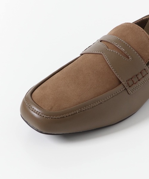 URBAN RESEARCH DOORS（アーバンリサーチドアーズ）の「スエードコンビローファー（ローファー・レディース・ブラック/ブラウン系その他・36/38/37）」の10枚目の写真