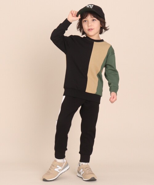 THE SHOP TK (ザ ショップ ティーケー )の「◆UNIVERSAL OVERALL ワッペンCAP(キャップ・キッズ・ブラック/ベージュ/グレー系1/ブラウン系2・00)」の8枚目の写真
