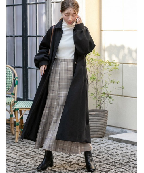 fifth(フィフス)の「後ろタックボリュームスリーブコート(その他アウター・レディース・ブラック/グレー・SMALL/MEDIUM)」の14枚目の写真