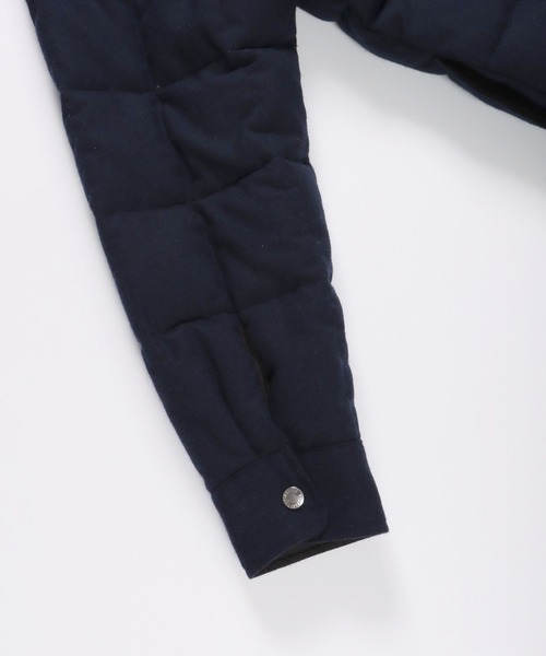 FIDELITY(フィデリティ)の「ETERMIN CPO DOWN JACKET / CPOダウンジャケット(ダウンジャケット/コート・メンズ・ブラック/ネイビー・MEDIUM/LARGE)」の8枚目の写真