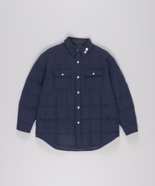 FIDELITY(フィデリティ)の「ETERMIN CPO DOWN JACKET / CPOダウンジャケット(ダウンジャケット/コート・メンズ・ブラック/ネイビー・MEDIUM/LARGE)」の4枚目の写真