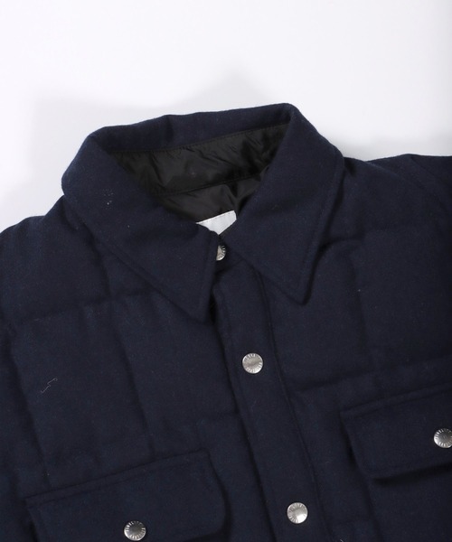 FIDELITY(フィデリティ)の「ETERMIN CPO DOWN JACKET / CPOダウンジャケット(ダウンジャケット/コート・メンズ・ブラック/ネイビー・MEDIUM/LARGE)」の7枚目の写真
