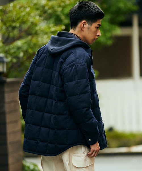 FIDELITY(フィデリティ)の「ETERMIN CPO DOWN JACKET / CPOダウンジャケット(ダウンジャケット/コート・メンズ・ブラック/ネイビー・MEDIUM/LARGE)」の15枚目の写真