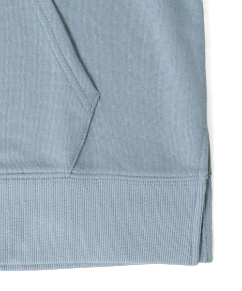 GLAZOS（グラソス）の「セットアイテム・裏毛ドロップショルダーフードトレーナー＋ドロップショルダー長袖Tシャツセット（パーカー・キッズ・ブラック/ブラウン/ライトブルー/グレー・130cm/140cm/150cm/160cm/170cm）」の19枚目の写真