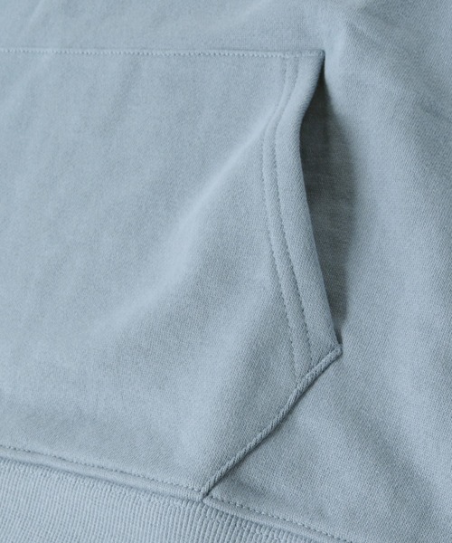 GLAZOS（グラソス）の「セットアイテム・裏毛ドロップショルダーフードトレーナー＋ドロップショルダー長袖Tシャツセット（パーカー・キッズ・ブラック/ブラウン/ライトブルー/グレー・130cm/140cm/150cm/160cm/170cm）」の11枚目の写真