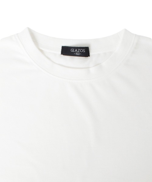 GLAZOS（グラソス）の「セットアイテム・裏毛ドロップショルダーフードトレーナー＋ドロップショルダー長袖Tシャツセット（パーカー・キッズ・ブラック/ブラウン/ライトブルー/グレー・130cm/140cm/150cm/160cm/170cm）」の14枚目の写真