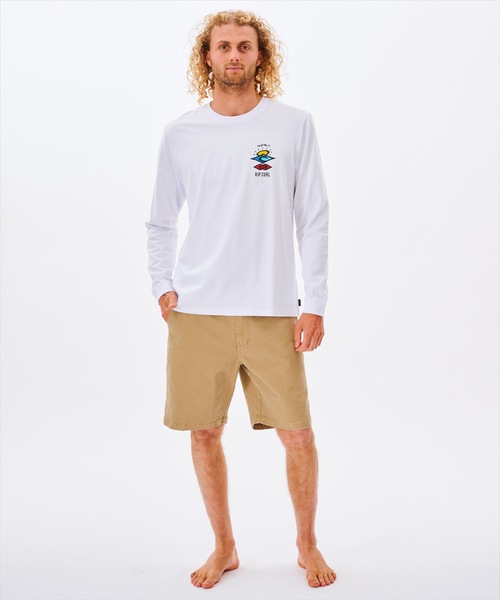 rip curl（リップカール）の「【RIPCURL / リップカール】SEARCH ICON LS/バックプリント長袖ロンT（Tシャツ/カットソー・メンズ・ブラック/ホワイト/ブルー/アクア/ブルー系その他/グリーン系その他・SMALL/MEDIUM/LARGE/X-LARGE/X-SMALL）」の20枚目の写真