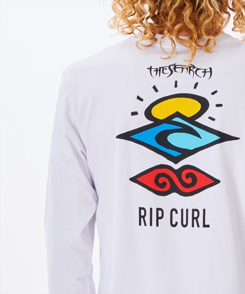 rip curl（リップカール）の「【RIPCURL / リップカール】SEARCH ICON LS/バックプリント長袖ロンT（Tシャツ/カットソー・メンズ・ブラック/ホワイト/ブルー/アクア/ブルー系その他/グリーン系その他・SMALL/MEDIUM/LARGE/X-LARGE/X-SMALL）」の19枚目の写真