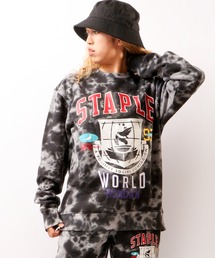 【STAPLE】マディソンアーチ クルーネック