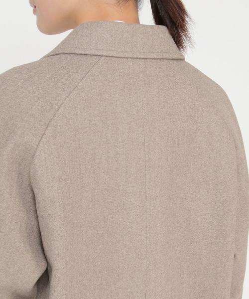 ikka（イッカ）の「フェイクウールチェスターコート（チェスターコート・レディース・ネイビー/ブラウン系その他・M/L）」の18枚目の写真