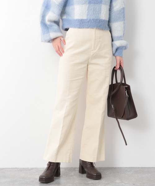 Heather（ヘザー）の「コールフレアパンツ　257092（その他パンツ・レディース・グリーン/ブラック/アイボリー・M/S）」の10枚目の写真