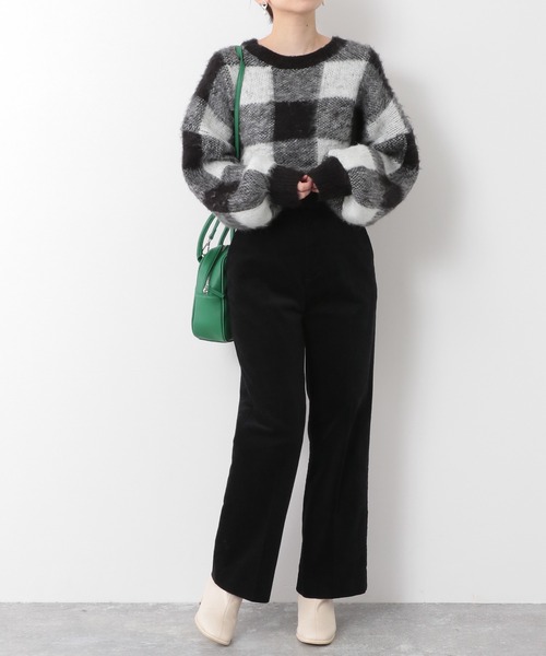 Heather（ヘザー）の「コールフレアパンツ　257092（その他パンツ・レディース・グリーン/ブラック/アイボリー・M/S）」の16枚目の写真