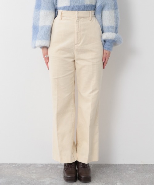 Heather（ヘザー）の「コールフレアパンツ　257092（その他パンツ・レディース・グリーン/ブラック/アイボリー・M/S）」の12枚目の写真