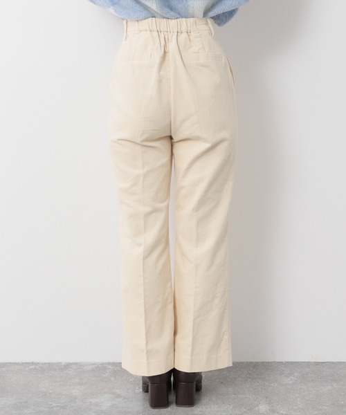 Heather（ヘザー）の「コールフレアパンツ　257092（その他パンツ・レディース・グリーン/ブラック/アイボリー・M/S）」の6枚目の写真