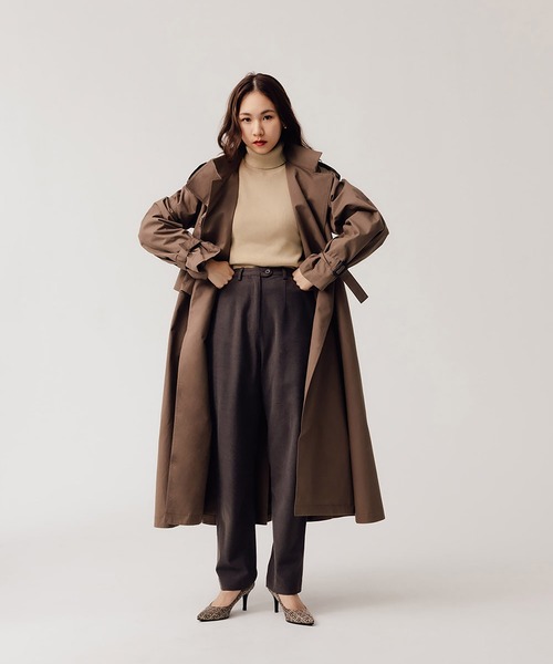 RANDEBOO（ランデブー）の「Monogram trench coat【RBシリーズ
