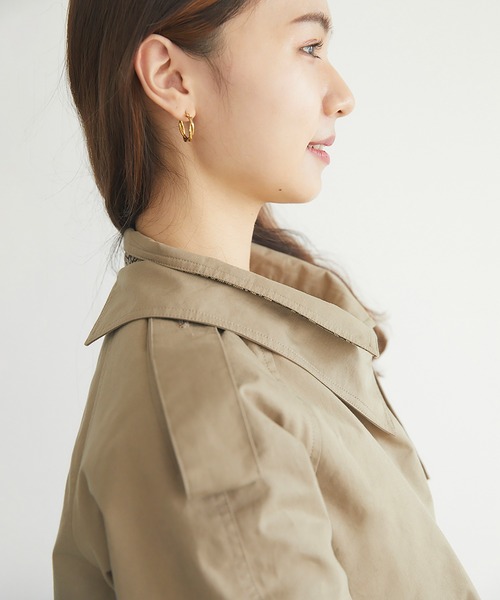 RANDEBOO（ランデブー）の「Monogram trench coat【RBシリーズ
