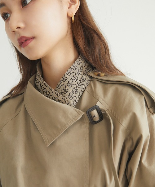 RANDEBOO（ランデブー）の「Monogram trench coat【RBシリーズ