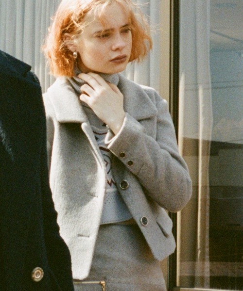 REDYAZEL（レディアゼル）の「テーラーショート丈ジャケット（テーラードジャケット・レディース・グレー/ベージュ系その他/グレー系その他・SMALL/MEDIUM）」の22枚目の写真