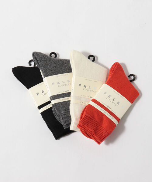 NOLLEY’S（ノーリーズ）の「【FALKE/ファルケ】ウールソックス（ソックス/靴下・レディース・ブラック/チャコールグレー/オレンジ/ホワイト・FREE）」の5枚目の写真