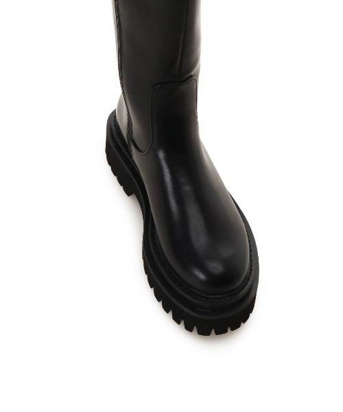 REDYAZEL（レディアゼル）の「トラックソールロングブーツ（ブーツ・レディース・ブラック/ブラウン・SMALL/MEDIUM/LARGE）」の15枚目の写真