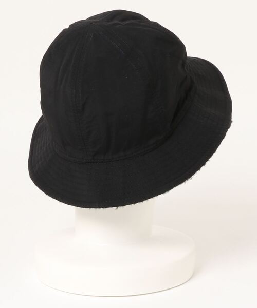 BEN DAVIS（ベンデイビス）の「【BEN DAVIS/ベンデイビス】ボアリバーシブルハット8637　ワンポイントブランドロゴ刺繍（ハット・メンズ・ホワイト/ブラック/ベージュ・FREE）」の4枚目の写真