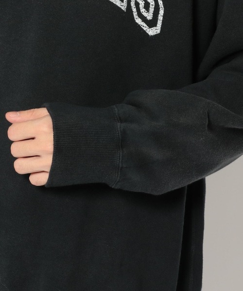 BACKLASH(バックラッシュ)の「ISAMUKATAYAMA BACKLASH THE COVERS/バックラッシュ ザ カバーズ/COLLEGE LOGO SWEAT(スウェット・メンズ・ブラック/グリーン・MEDIUM/LARGE)」の21枚目の写真