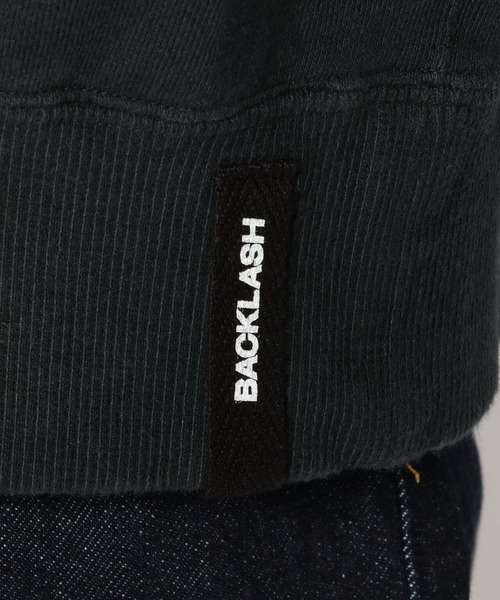 BACKLASH(バックラッシュ)の「ISAMUKATAYAMA BACKLASH THE COVERS/バックラッシュ ザ カバーズ/COLLEGE LOGO SWEAT(スウェット・メンズ・ブラック/グリーン・MEDIUM/LARGE)」の15枚目の写真