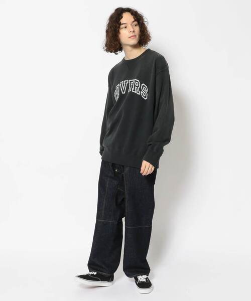 BACKLASH(バックラッシュ)の「ISAMUKATAYAMA BACKLASH THE COVERS/バックラッシュ ザ カバーズ/COLLEGE LOGO SWEAT(スウェット・メンズ・ブラック/グリーン・MEDIUM/LARGE)」の16枚目の写真