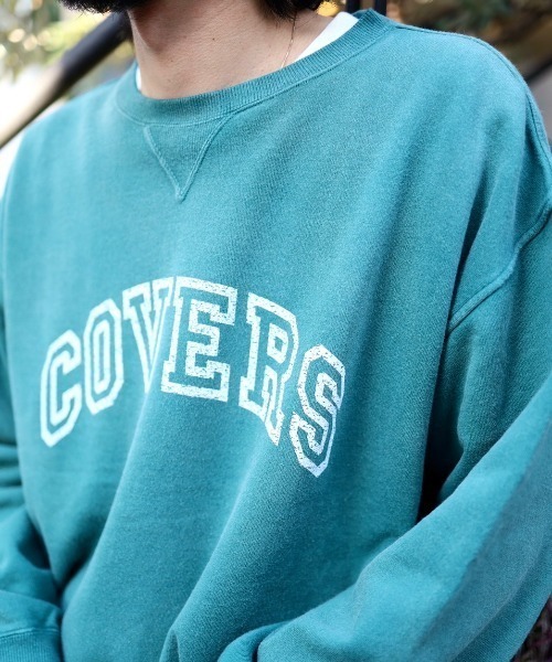 BACKLASH(バックラッシュ)の「ISAMUKATAYAMA BACKLASH THE COVERS/バックラッシュ ザ カバーズ/COLLEGE LOGO SWEAT(スウェット・メンズ・ブラック/グリーン・MEDIUM/LARGE)」の9枚目の写真