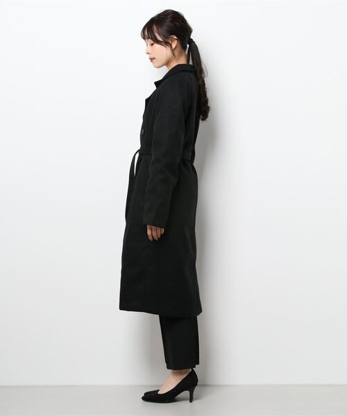 Ritzy（リッツィー）の「大人シルエット  ゆる感　チェスターコート（チェスターコート・レディース・ブラック/ベージュ/ライトベージュ・M/L）」の10枚目の写真