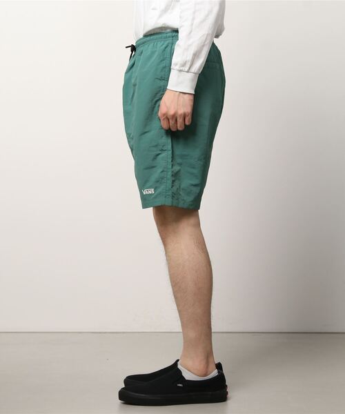VANS（バンズ）の「【Web限定】VANS/バンズ 水陸両用 ナイロンショーツ/無地 チェッカーフラッグ スイムショーツ/122H1150100（水着・メンズ・ホワイト/ブラック/イエロー/グリーン・S/M/L/XL/XXL）」の5枚目の写真