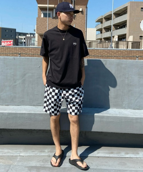 VANS（バンズ）の「【Web限定】VANS/バンズ 水陸両用 ナイロンショーツ/無地 チェッカーフラッグ スイムショーツ/122H1150100（水着・メンズ・ホワイト/ブラック/イエロー/グリーン・S/M/L/XL/XXL）」の21枚目の写真