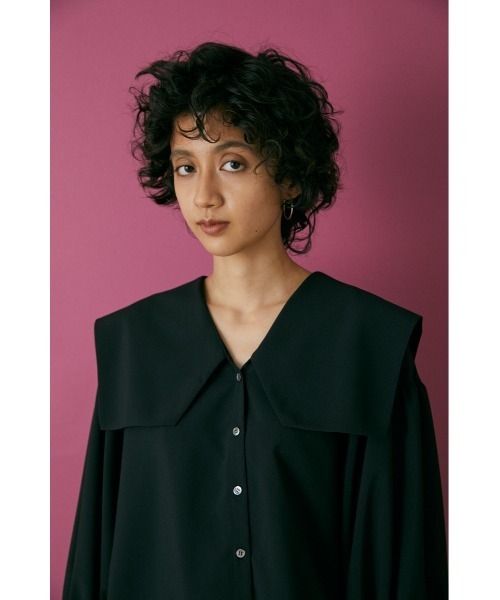 black by moussy ビッグカラーシャツ 楽天市場】big collar shirt／ブラック バイ マウジー（BLACK BY