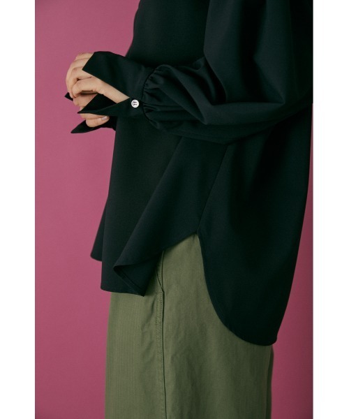 BLACK BY MOUSSY（ブラックバイマウジー）の「big collar shirt