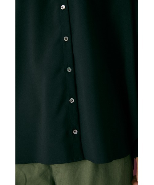 BLACK BY MOUSSY（ブラックバイマウジー）の「big collar shirt 
