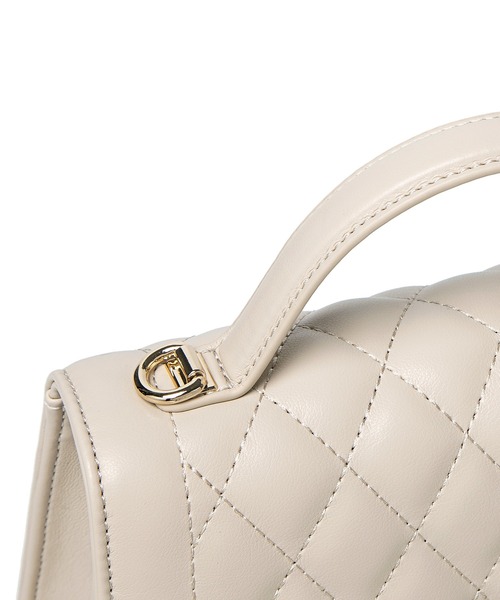 BASE（ベース）の「キルティング ショルダーバッグ（ショルダーバッグ・レディース・ライトグレー/ブラック/アイボリー/ホワイト系その他/ブルー系その他/ベージュ・FREE）」の11枚目の写真