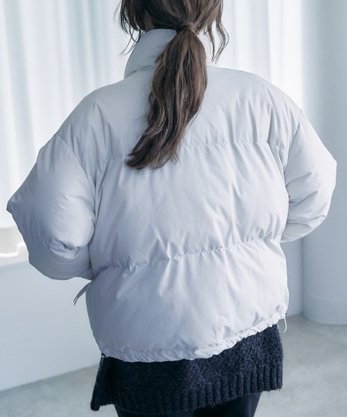 toucher du brise（トゥシェドブリーズ）の「【ショート丈が可愛い】キルティングジャケット（その他アウター・レディース・ブラック/ブラウン/オフホワイト・M）」の21枚目の写真