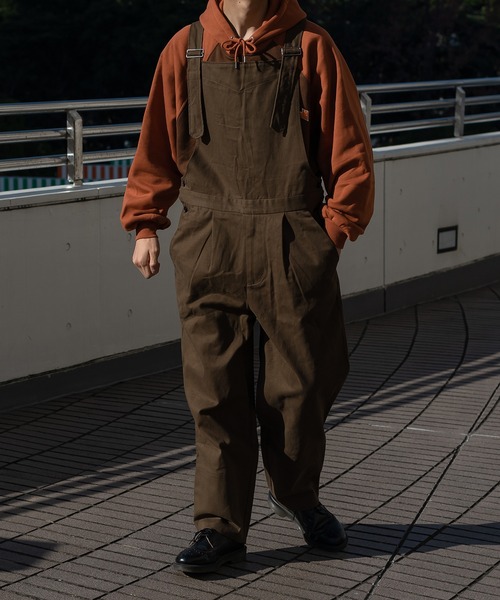 kutir(クティール)の「ミリタリーライクオーバーオール(サロペット/オーバーオール・メンズ・ダークブラウン/カーキ/ブラウン系その他/ベージュ系その他・SMALL/MEDIUM/LARGE)」の12枚目の写真