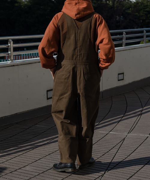 kutir(クティール)の「ミリタリーライクオーバーオール(サロペット/オーバーオール・メンズ・ダークブラウン/カーキ/ブラウン系その他/ベージュ系その他・SMALL/MEDIUM/LARGE)」の14枚目の写真