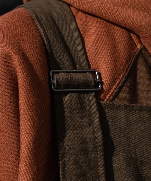 kutir(クティール)の「ミリタリーライクオーバーオール(サロペット/オーバーオール・メンズ・ダークブラウン/カーキ/ブラウン系その他/ベージュ系その他・SMALL/MEDIUM/LARGE)」の15枚目の写真