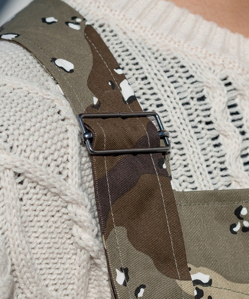 kutir(クティール)の「ミリタリーライクオーバーオール(サロペット/オーバーオール・メンズ・ダークブラウン/カーキ/ブラウン系その他/ベージュ系その他・SMALL/MEDIUM/LARGE)」の5枚目の写真