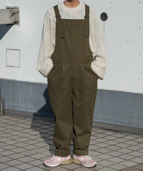 kutir(クティール)の「ミリタリーライクオーバーオール(サロペット/オーバーオール・メンズ・ダークブラウン/カーキ/ブラウン系その他/ベージュ系その他・SMALL/MEDIUM/LARGE)」の7枚目の写真