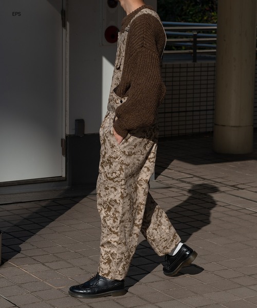 kutir(クティール)の「ミリタリーライクオーバーオール(サロペット/オーバーオール・メンズ・ダークブラウン/カーキ/ブラウン系その他/ベージュ系その他・SMALL/MEDIUM/LARGE)」の18枚目の写真