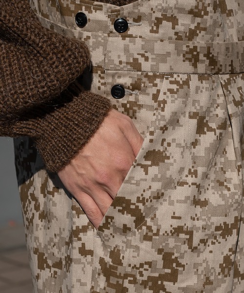 kutir(クティール)の「ミリタリーライクオーバーオール(サロペット/オーバーオール・メンズ・ダークブラウン/カーキ/ブラウン系その他/ベージュ系その他・SMALL/MEDIUM/LARGE)」の21枚目の写真