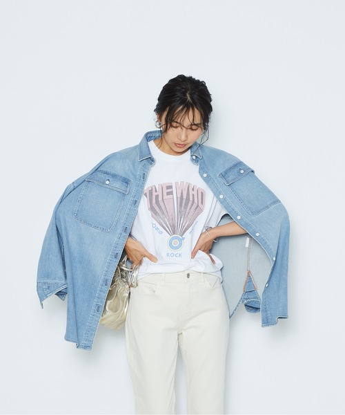 RIVE DROITE（リヴドロワ）の「GOOD ROCK SPEED/THE WHO Tシャツ（Tシャツ/カットソー・レディース・オフホワイト・FREE）」の3枚目の写真