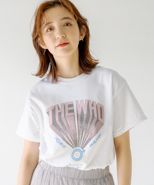 RIVE DROITE（リヴドロワ）の「GOOD ROCK SPEED/THE WHO Tシャツ（Tシャツ/カットソー・レディース・オフホワイト・FREE）」の21枚目の写真