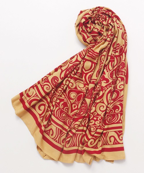 チャイハネ（チャイハネ）の「【チャイハネ】トライバルサローン 大判ストール（ストール/ショール・レディース・ホワイト/ブラック/オレンジ/カーキ/ベージュ/ピンク/レッド/イエロー/ブルー/グリーン/ネイビー/パープル/ブラウン/ライトブルー/オレンジ系その他・FREE）」の15枚目の写真